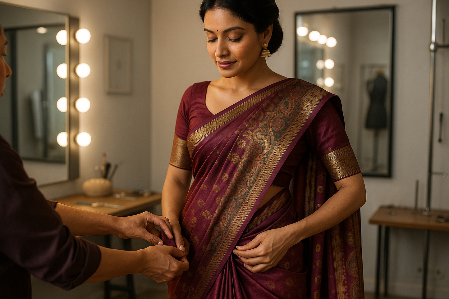 Saree Draping Service