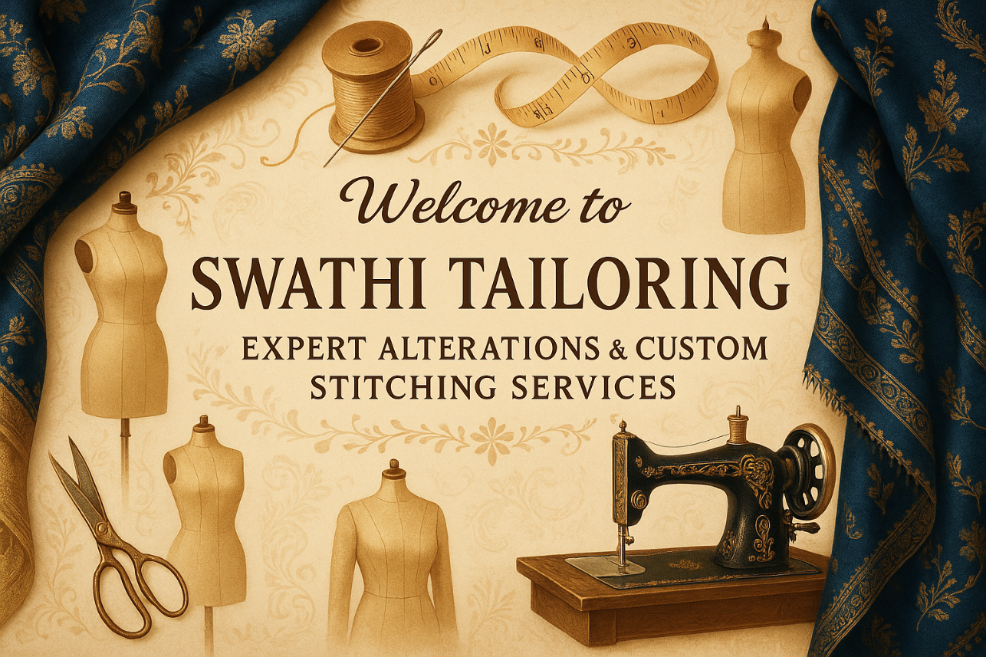 Welcome to Swathi Tailoring - Expert Alterations & Custom Stitching Services