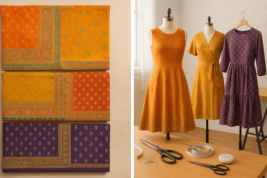 Old Sarees to Dresses Alterations