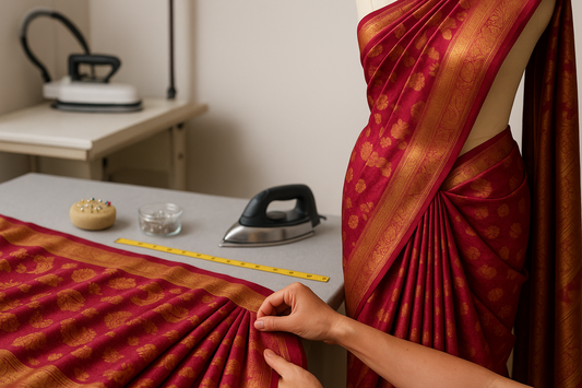 Saree Prepleating Service